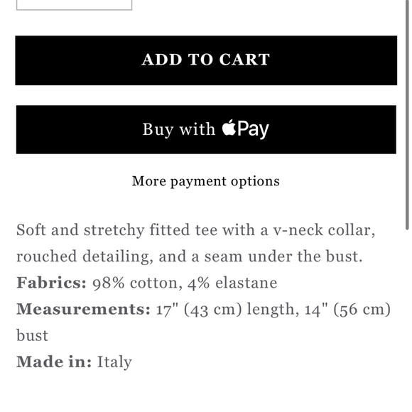 brandy melville t shirt - Picture 3 of 3